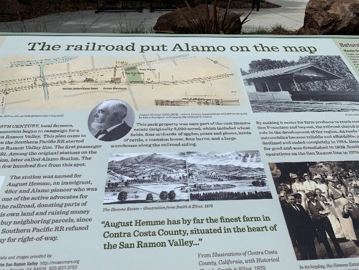 Railroad put Alamo on the Map