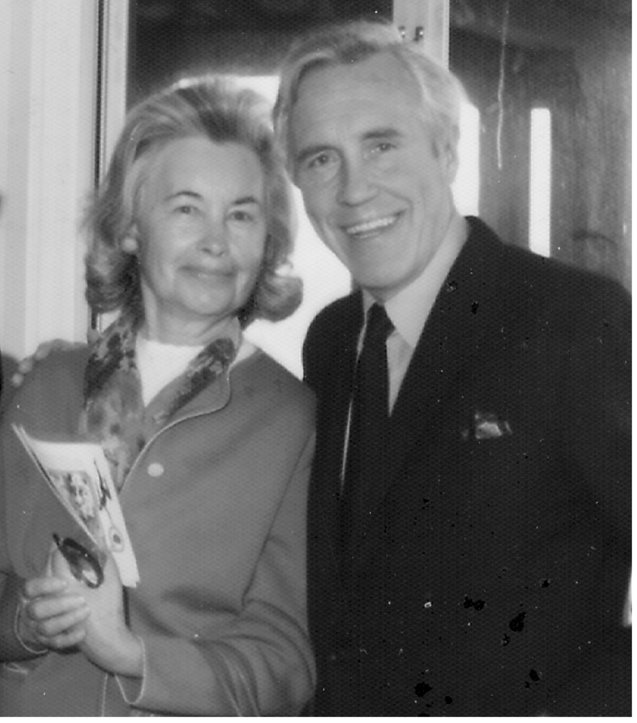Thalia Brewer and actor Jason Robards