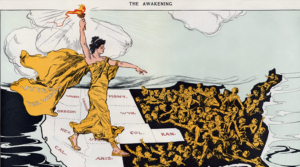 women win the vote